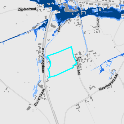 Overstromingsgevoelig (pluviaal)