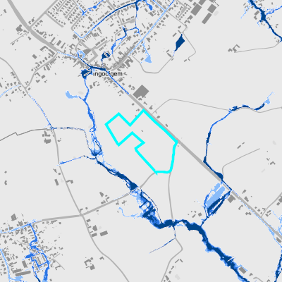 Overstromingsgevoelig (pluviaal)