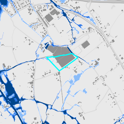 Overstromingsgevoelig (pluviaal)
