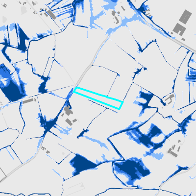 Overstromingsgevoelig (pluviaal)