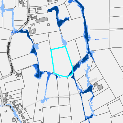 Overstromingsgevoelig (pluviaal)