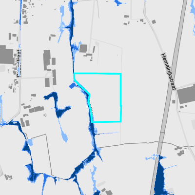 Overstromingsgevoelig (pluviaal)
