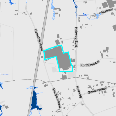 Overstromingsgevoelig (pluviaal)