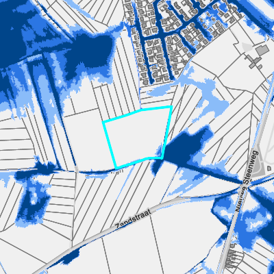 Overstromingsgevoelig (pluviaal)