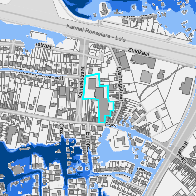 Overstromingsgevoelig (pluviaal)