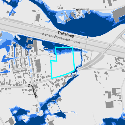 Overstromingsgevoelig (pluviaal)