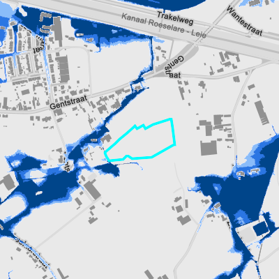 Overstromingsgevoelig (pluviaal)