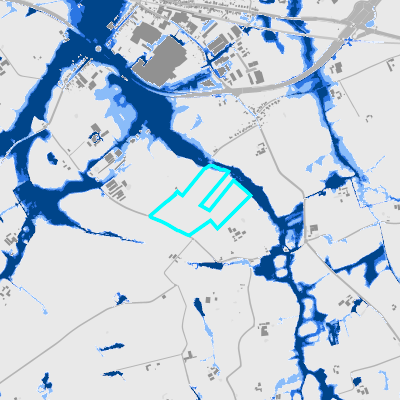 Overstromingsgevoelig (pluviaal)