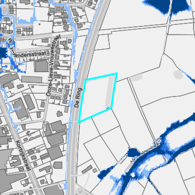Overstromingsgevoelig (pluviaal)