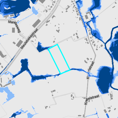 Overstromingsgevoelig (pluviaal)