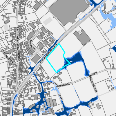 Overstromingsgevoelig (pluviaal)