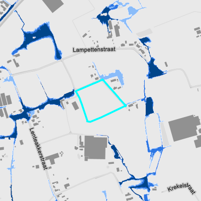 Overstromingsgevoelig (pluviaal)