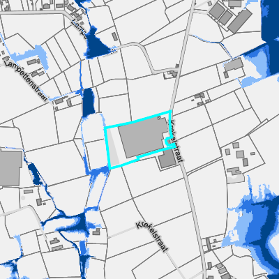 Overstromingsgevoelig (pluviaal)