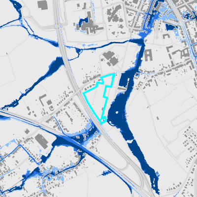Overstromingsgevoelig (pluviaal)