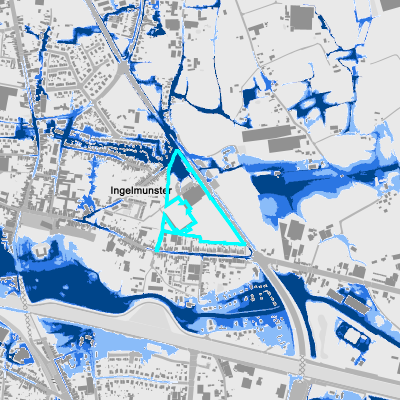 Overstromingsgevoelig (pluviaal)