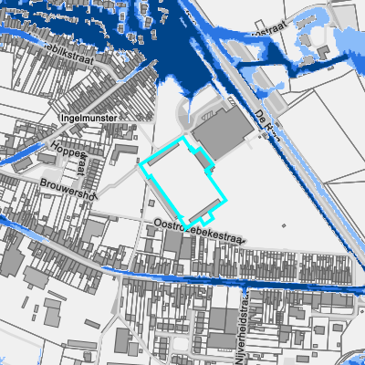 Overstromingsgevoelig (pluviaal)