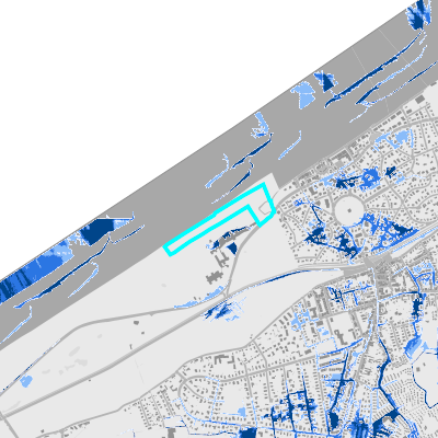 Overstromingsgevoelig (pluviaal)