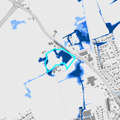 Overstromingsgevoelig (pluviaal)