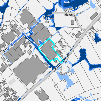 Overstromingsgevoelig (pluviaal)