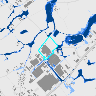 Overstromingsgevoelig (pluviaal)