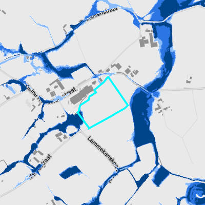 Overstromingsgevoelig (pluviaal)