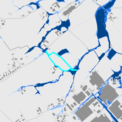 Overstromingsgevoelig (pluviaal)