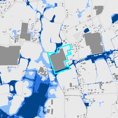Overstromingsgevoelig (pluviaal)