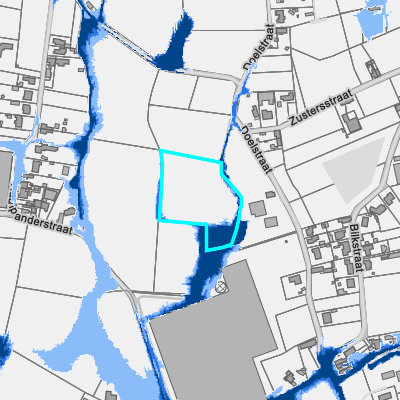 Overstromingsgevoelig (pluviaal)