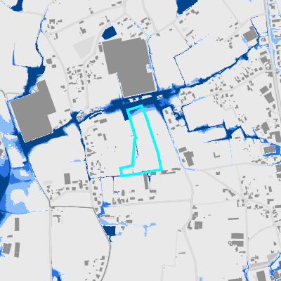 Overstromingsgevoelig (pluviaal)