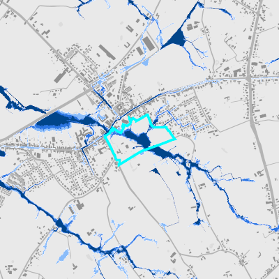 Overstromingsgevoelig (pluviaal)