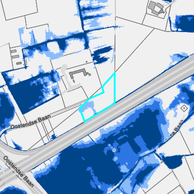 Overstromingsgevoelig (pluviaal)