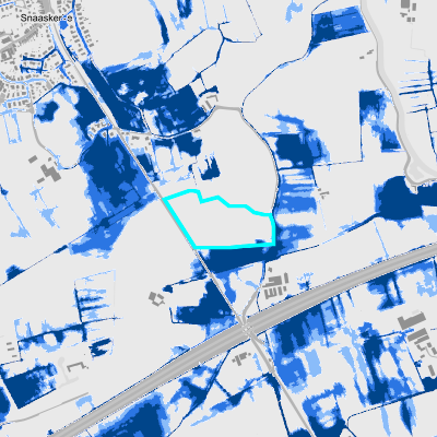 Overstromingsgevoelig (pluviaal)