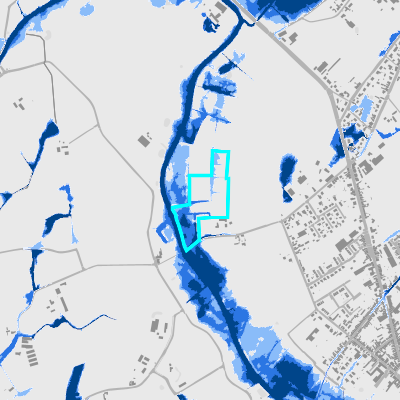 Overstromingsgevoelig (pluviaal)
