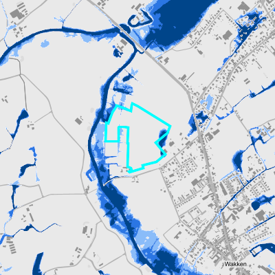 Overstromingsgevoelig (pluviaal)