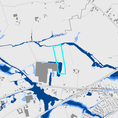 Overstromingsgevoelig (pluviaal)