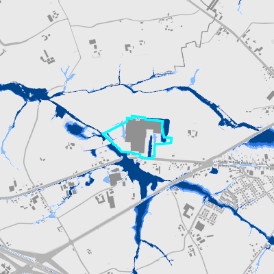 Overstromingsgevoelig (pluviaal)