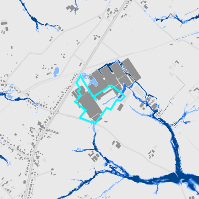 Overstromingsgevoelig (pluviaal)