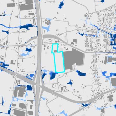 Overstromingsgevoelig (pluviaal)