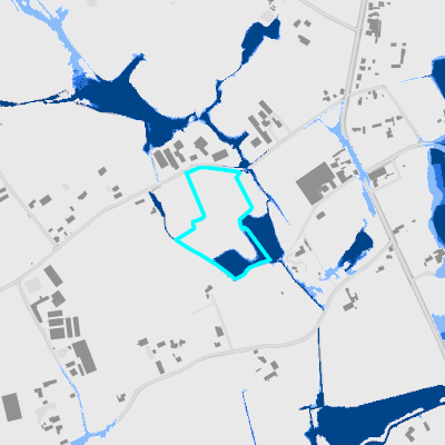 Overstromingsgevoelig (pluviaal)
