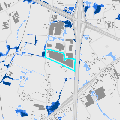 Overstromingsgevoelig (pluviaal)
