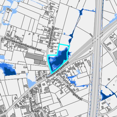 Overstromingsgevoelig (pluviaal)