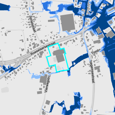 Overstromingsgevoelig (pluviaal)