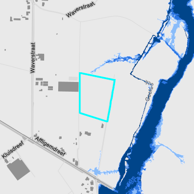 Overstromingsgevoelig (pluviaal)
