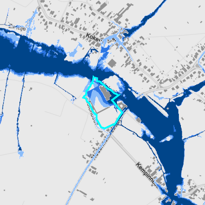 Overstromingsgevoelig (pluviaal)