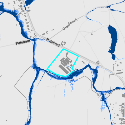 Overstromingsgevoelig (pluviaal)