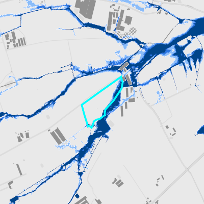 Overstromingsgevoelig (pluviaal)