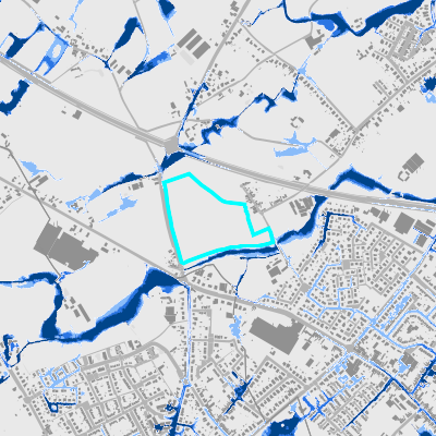 Overstromingsgevoelig (pluviaal)
