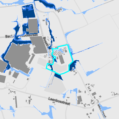 Overstromingsgevoelig (pluviaal)
