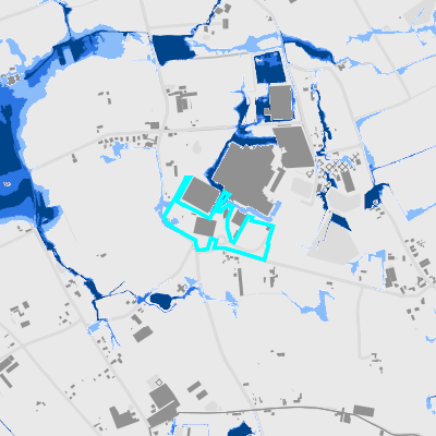 Overstromingsgevoelig (pluviaal)