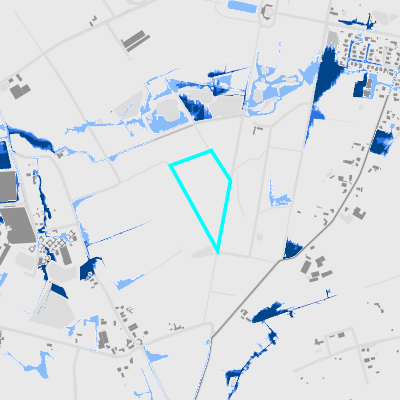Overstromingsgevoelig (pluviaal)
